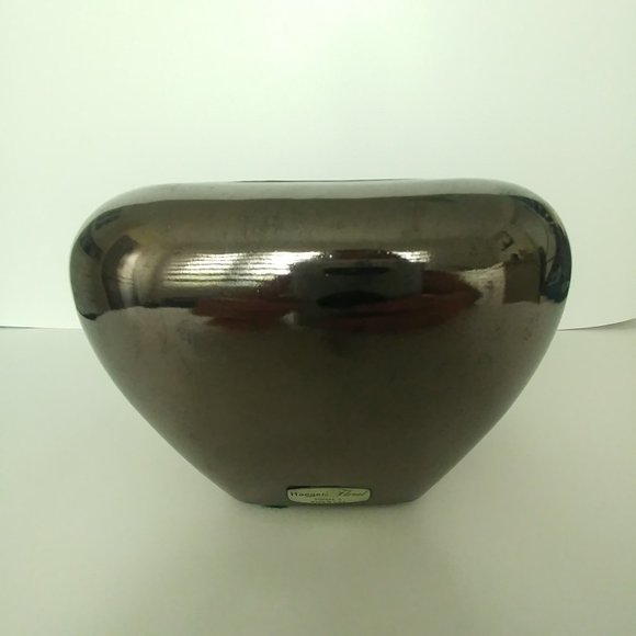 RARE * Mid-Century Modern Lustreware Vase by HAEGER POTTERY USA Minimalist - Picture 5 of 8